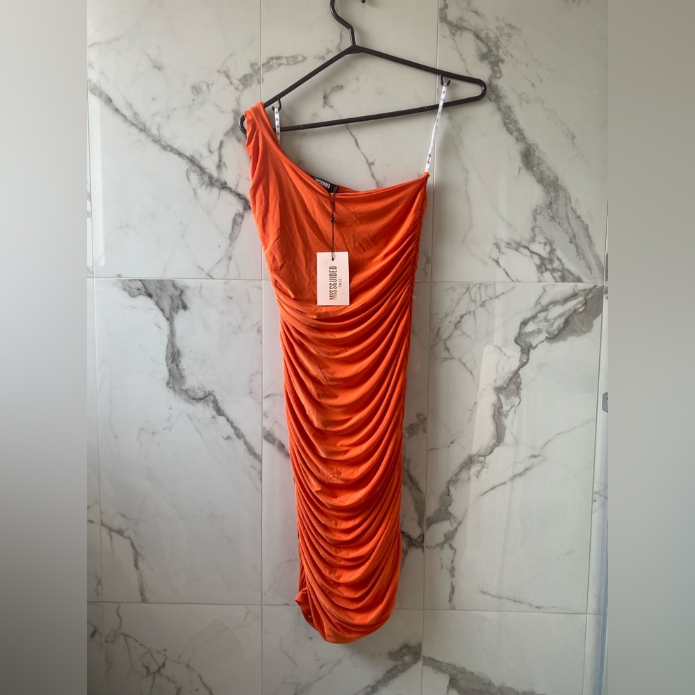 One shoulder Missguided dress